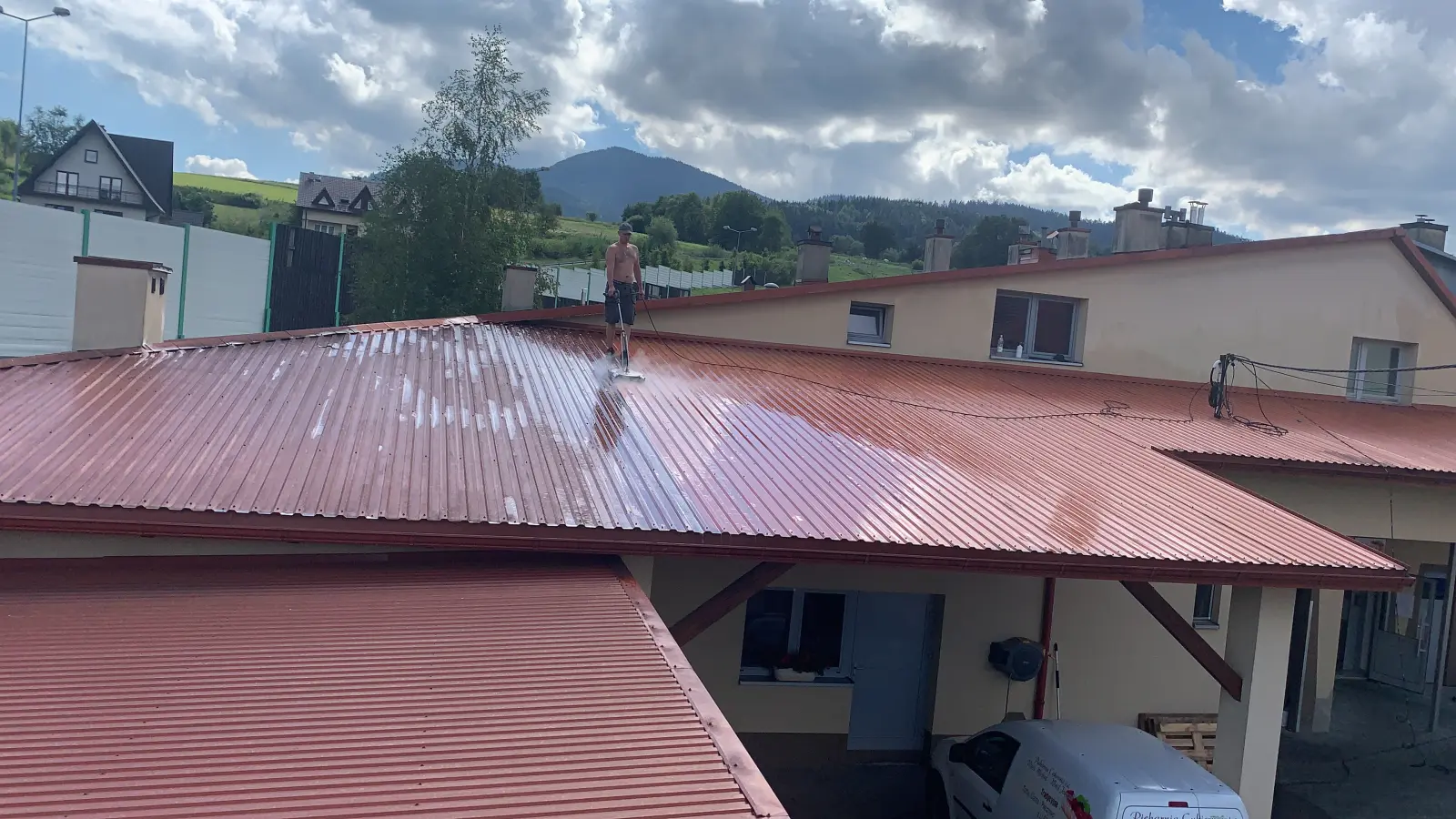 mycie dachu piekarnia wsul 2