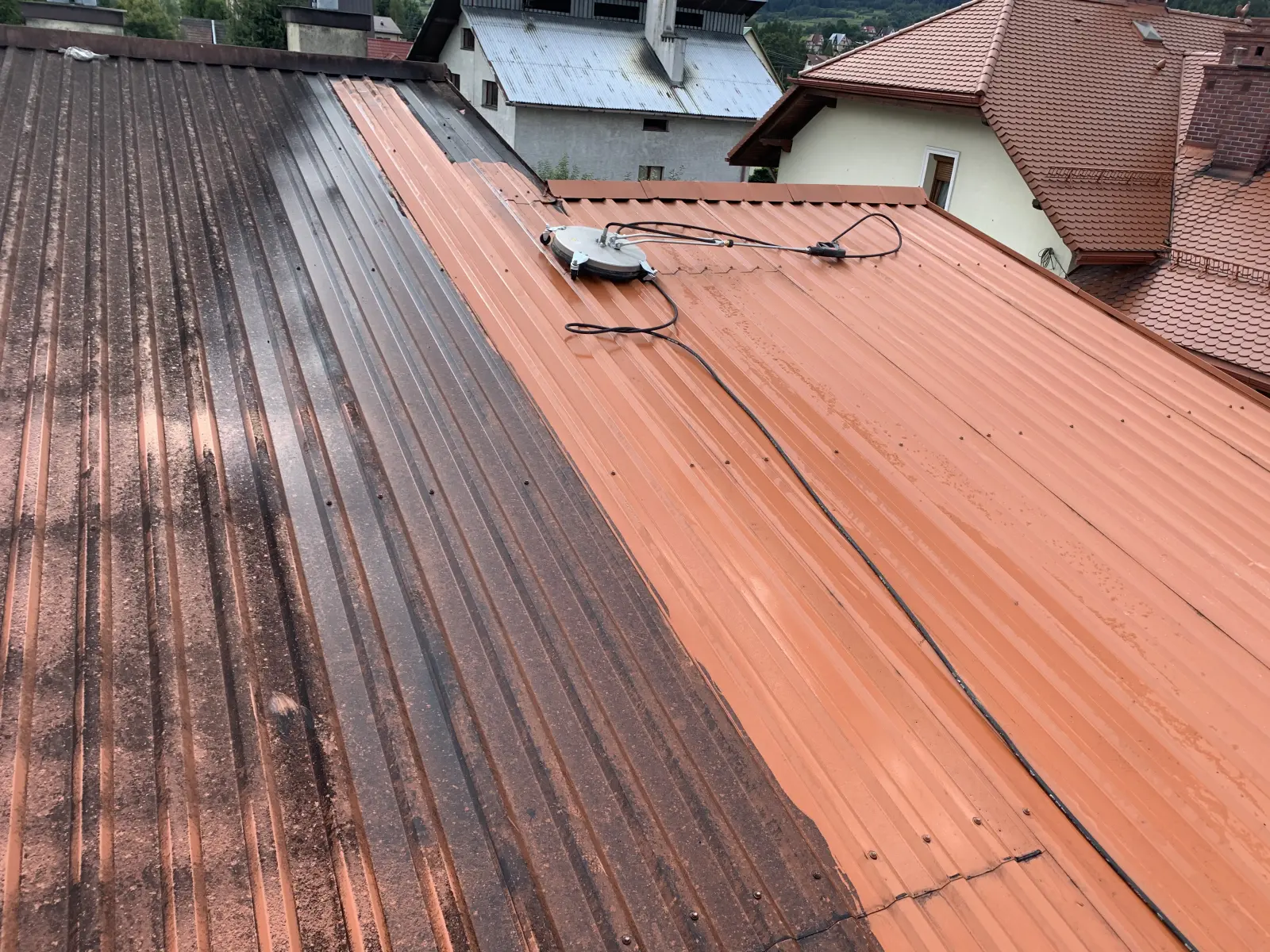 mycie dachu piekarnia wsul 4