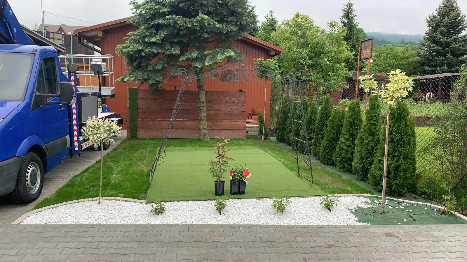 zagospodarowanie ogrodu lubien 1