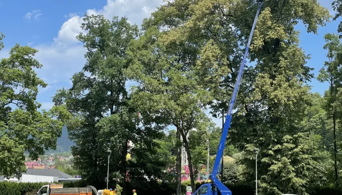 pielegnacja parku gmina mszana dolna 3