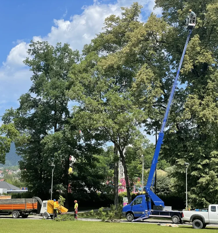 pielegnacja parku gmina mszana dolna 3